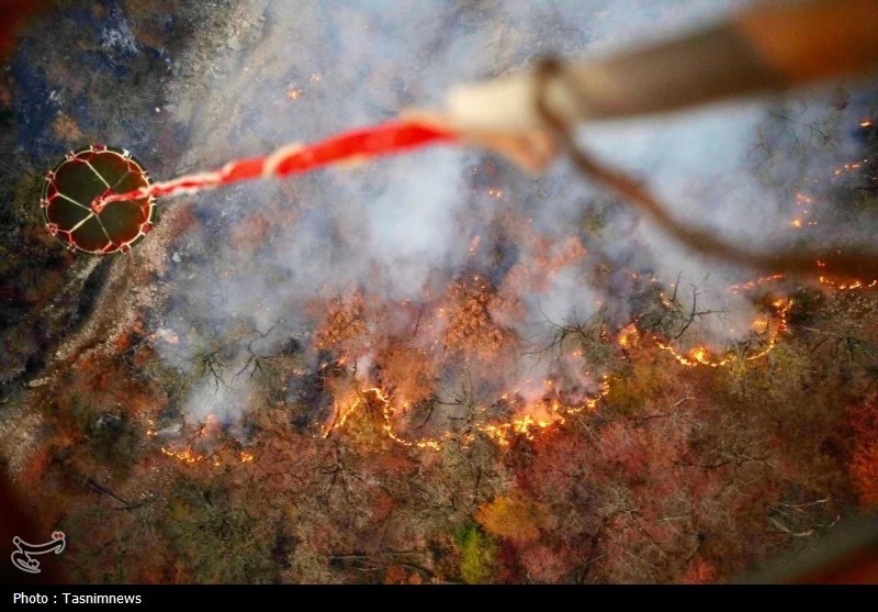 آخرین وضعیت آتش‌سوزی در جنگل‌های گلستان/آتش در توسکستان مهار شد