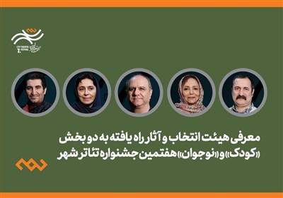 هیئت انتخاب و آثار راه‌یافته به بخش کودک و نوجوان جشنواره تئاتر شهر معرفی شدند