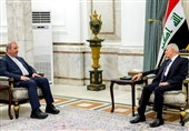 تأکید رئیس‌جمهور عراق بر تقویت روابط با ایران