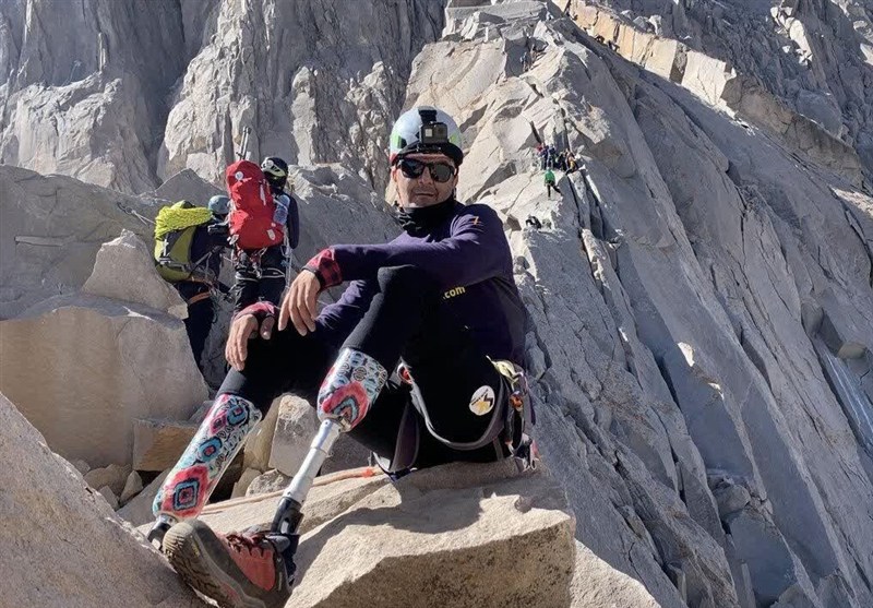 سجاد سالاروند؛ نماینده اراده ایران در مسیر اورست با پاهای فلزی+فیلم