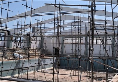 شتاب‌گیری بازسازی استخر شیرازی بندرانزلی با حمایت وزارت ورزش