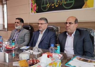 بررسی مسائل اولویت‌دار مهریز با حضور نماینده ویژه رئیس قوه قضاییه