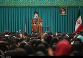 دیدار هزاران نفر از زنان و دختران با رهبر معظم انقلاب