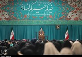 دیدار هزاران نفر از زنان و دختران با رهبر معظم انقلاب