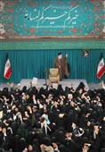 دیدار هزاران نفر از زنان و دختران با رهبر معظم انقلاب