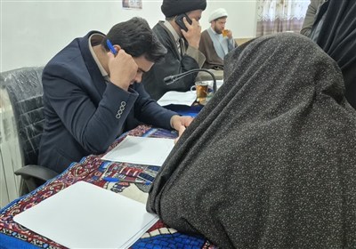 ارائه گسترده خدمات قضایی در اردوی جهادی روستای نوغاب