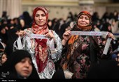دیدار هزاران نفر از زنان و دختران با رهبر معظم انقلاب