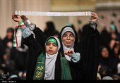 دیدار هزاران نفر از زنان و دختران با رهبر معظم انقلاب