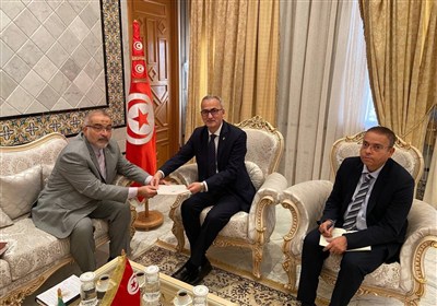 ابلاغ پیام عراقچی به وزیر خارجه تونس