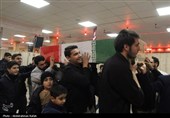 مراسم وداع با شهید گمنام درهمدان