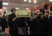 مراسم وداع با شهید گمنام درهمدان