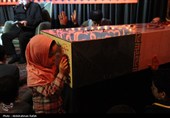 مراسم وداع با شهید گمنام درهمدان