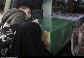 مراسم وداع با شهید گمنام درهمدان