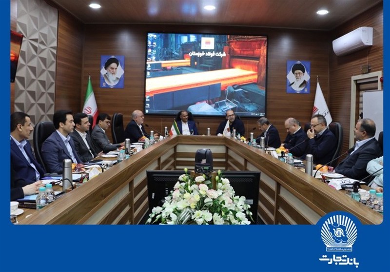 محصولات اعتباری بانک تجارت در خدمت صنایع مولد استان خوزستان