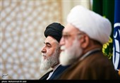 حجت‌الاسلام والمسلمین سید علی‌اکبر اجاق‌نژاد در هشتمین اجلاسیه آستان‌های مقدس و بقاع متبرکه ایران اسلامی