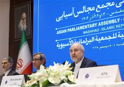 Qalibaf Urges United Asian Voice to Promote Peace, Cooperation