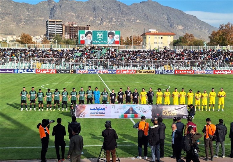 تساوی خیبر و شمس آذر در نیمه‌اول