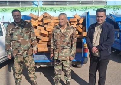 کشف 70 اصله چوب‌آلات جنگلی و دستگیری 2 قاچاقچی در اردبیل