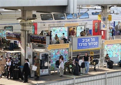 اختلال تردد قطارها در منطقه «دان» رژیم صهیونیستی