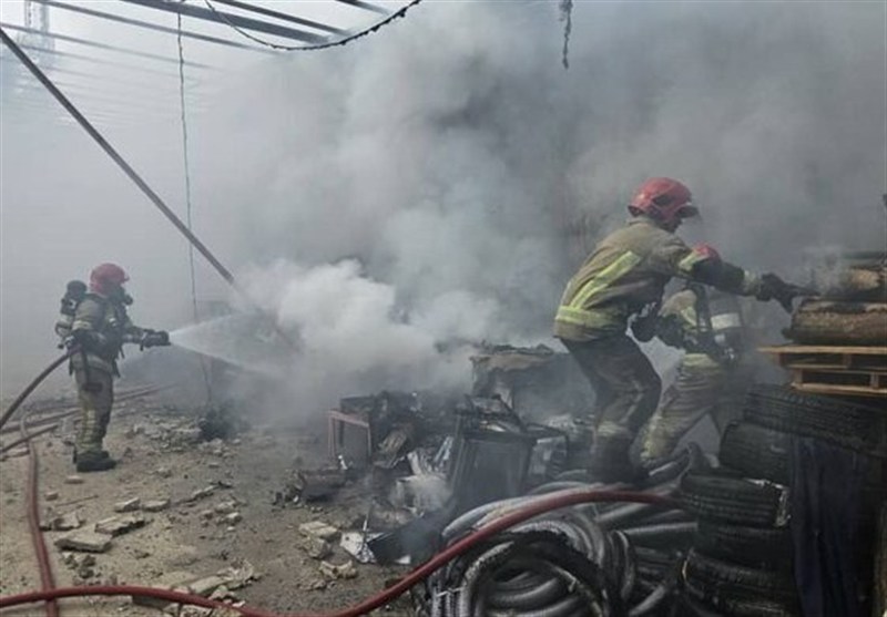 خسارت 20 میلیاردی آتش‌سوزی انبار کالاهای بازرگانی در قشم