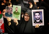 قاب‌های ماندگار از حضور خانواده شهدا در آیین ملی &#171;شکوه ایثار&#187;