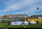 دیدار تیم های فوتبال خیبر خرم‌آباد و شمس آذر قزوین