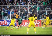 دیدار تیم های فوتبال خیبر خرم‌آباد و شمس آذر قزوین