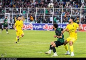 دیدار تیم های فوتبال خیبر خرم‌آباد و شمس آذر قزوین