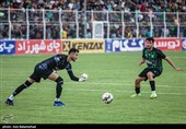 دیدار تیم های فوتبال خیبر خرم‌آباد و شمس آذر قزوین