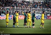 دیدار تیم های فوتبال خیبر خرم‌آباد و شمس آذر قزوین