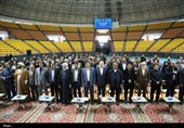 بزرگ‌ترین سالن ورزشی مشهد افتتاح شد