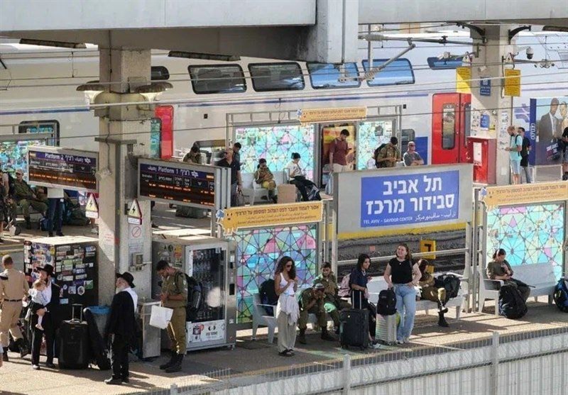Siyonist Rejimin "Dan" Bölgesinde Tren Seferlerinde Aksama