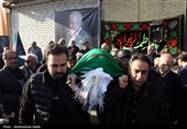 مراسم تشییع پیکر  میرهاشم میری-همدان