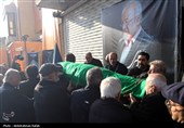 مراسم تشییع پیکر  میرهاشم میری-همدان
