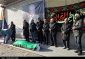 مراسم تشییع پیکر  میرهاشم میری-همدان