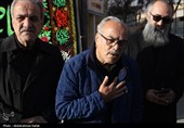 مراسم تشییع پیکر  میرهاشم میری-همدان