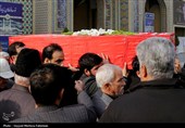 تشییع پیکر فرزند معاون رئیس‌جمهوری در مشهد