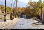 طبیعت پاییزی روستای گردشگری همقاوند
