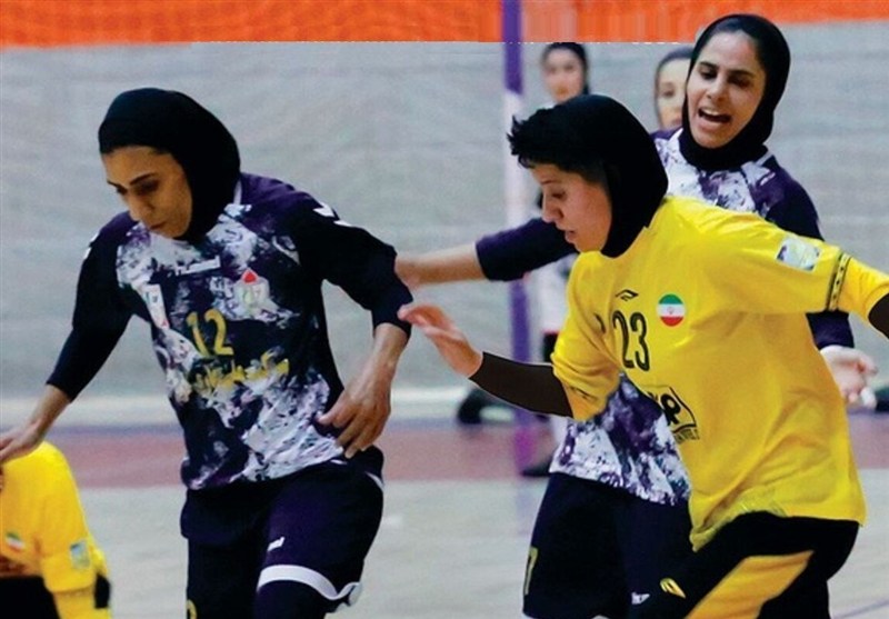 پیروزی تیم فوتسال بانوان فولاد هرمزگان برابر سپاهان اصفهان