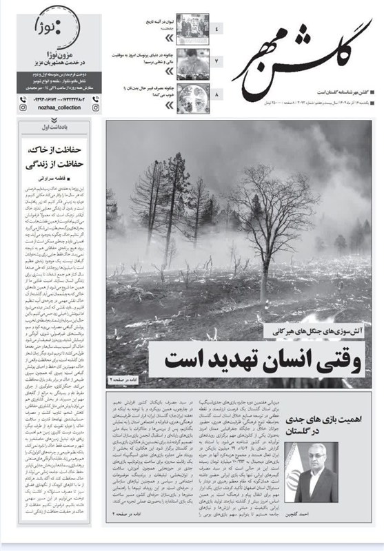 اخبار استان گلستان , جنگل ,