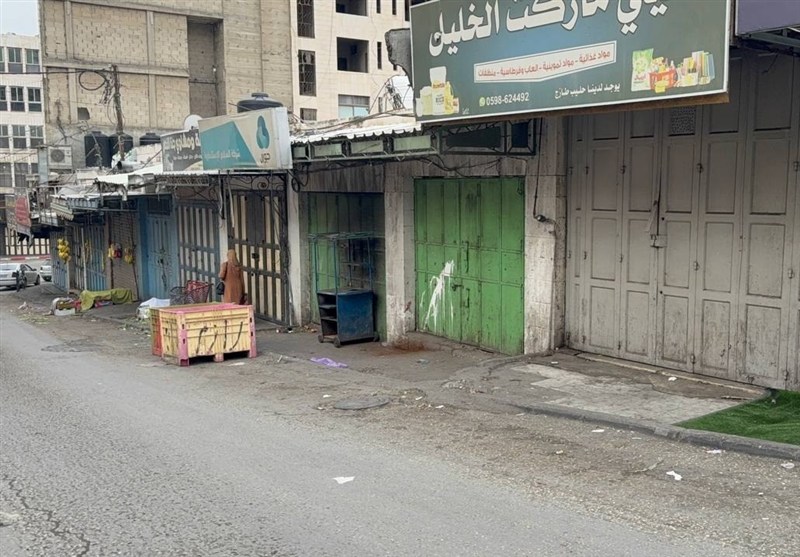 کرانه باختری| اعتصاب سراسری در الخلیل