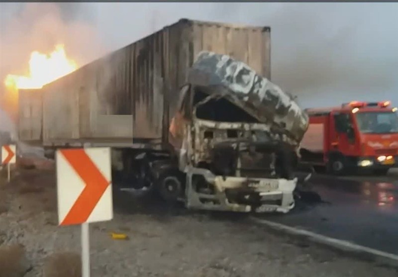 یک کشته بر اثر تصادف در محور خوسف - خور