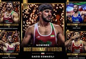 Five Iranians Nominated for 2025 World’s Most Dominant Wrestler