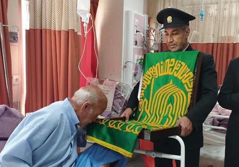 صبحی که بیماران بیمارستان امام رضا(ع) آرامش گرفتند/ "آقا حساب کردند" + فیلم