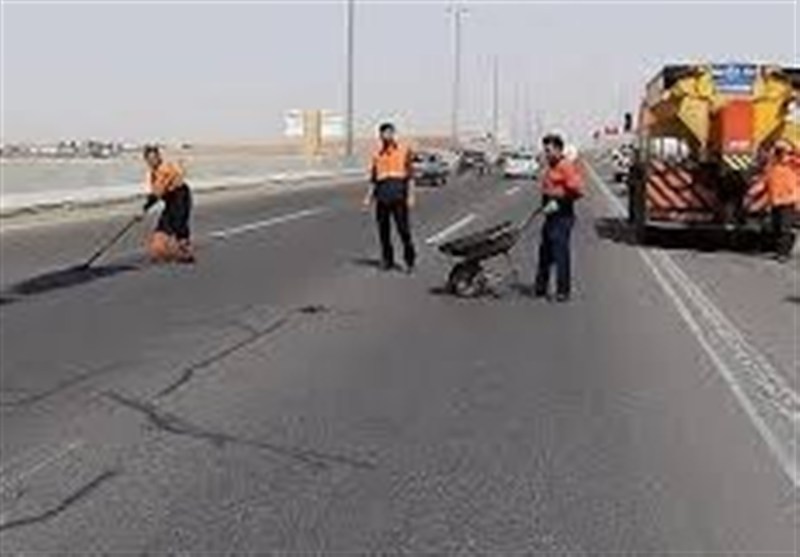 لکه‌گیری 110 هزار متر مربع از راه‌های اردبیل