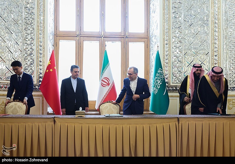 اجتماع اللجنة الثلاثية المشتركة بين إيران والسعودية والصين