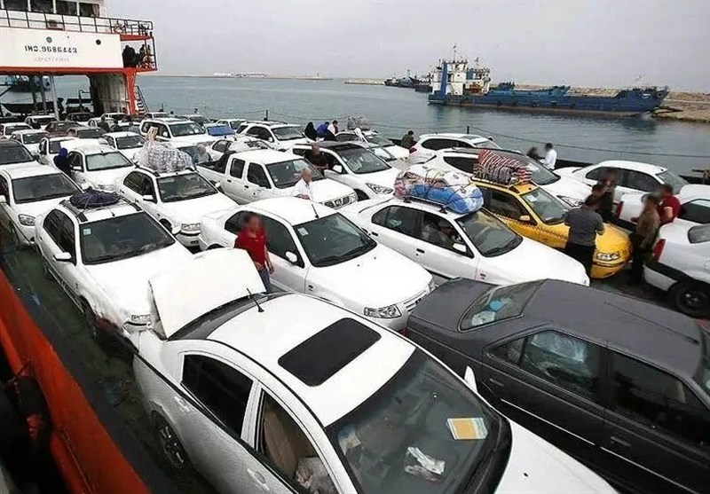 افزایش تقاضای سفرهای خانوادگی با خودرو به کیش از مسیرهای دریایی