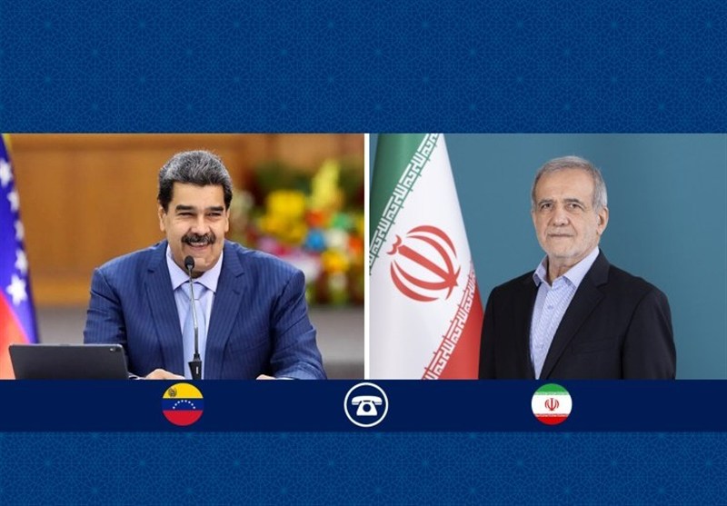 بزشكيان لـ مادورو: التحرك الأمريكي في فنزويلا تهديد للسلام العالمي