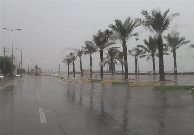 60 میلیمتر بارش باران در شمال استان بوشهر ثبت شد