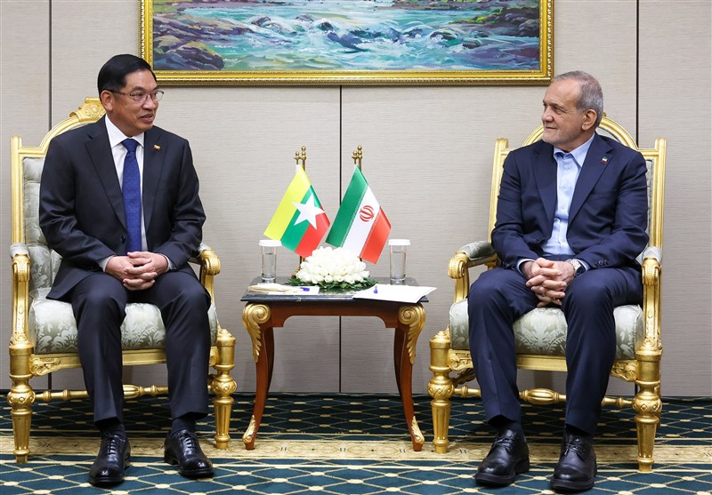 رئیس‌جمهور: تصویر روشنی از ظرفیت‌های همکاری بین ایران و میانمار وجود دارد